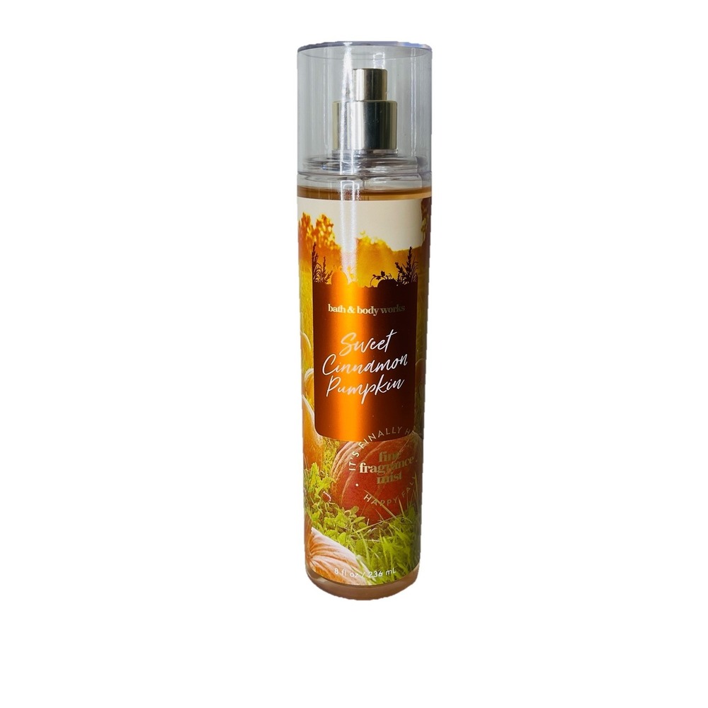 Bath & Body Works Sweet Cinnamon Pumpkin Fine Fragrance Mist‎ 8oz Fall Scent